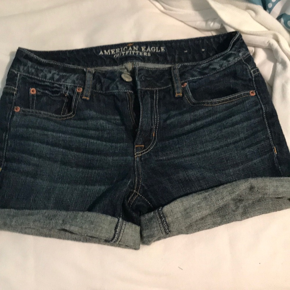 American eagle jean shorts